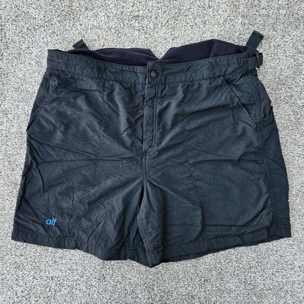Kuhl Alf Dry Shorts Swim Trunks Hiking Outdoors Camp Nylon Men’s Sz L Vtg Black